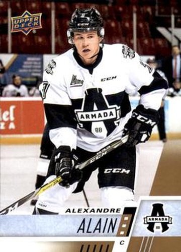 #126 Alexandre Alain - Blainville-Boisbriand Armada - 2017-18 Upper Deck CHL Hockey