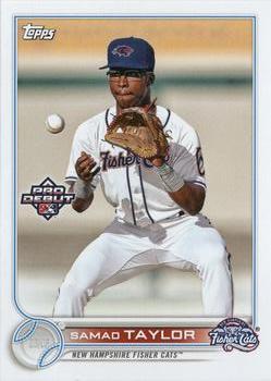 #PD-126 Samad Taylor - New Hampshire Fisher Cats - 2022 Topps Pro Debut Baseball