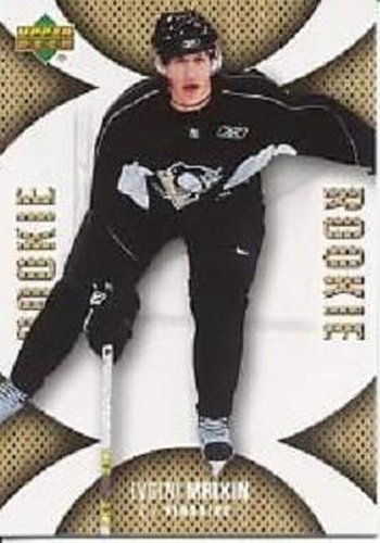 #126 Evgeni Malkin - Pittsburgh Penguins - 2006-07 Upper Deck Mini Jersey Hockey