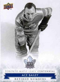 #126 Ace Bailey - Toronto Maple Leafs - 2017 Upper Deck Toronto Maple Leafs Centennial Hockey