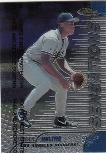 #126 Adrian Beltre - Los Angeles Dodgers - 1999 Finest Baseball
