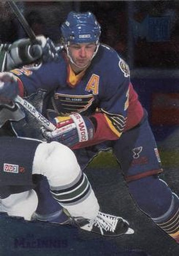 #126 Al MacInnis - St. Louis Blues - 1995-96 Metal Hockey