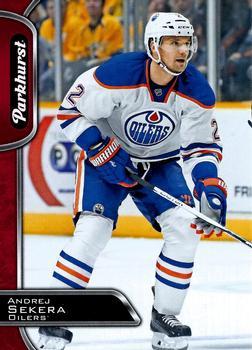 #126 Andrej Sekera - Edmonton Oilers - 2016-17 Parkhurst - Red Hockey