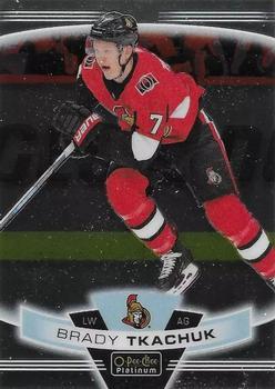 #126 Brady Tkachuk - Ottawa Senators - 2019-20 O-Pee-Chee Platinum Hockey