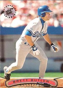 #126 Brett Butler - Los Angeles Dodgers - 1996 Stadium Club Baseball