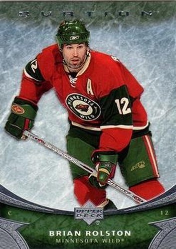 #126 Brian Rolston - Minnesota Wild - 2006-07 Upper Deck Ovation Hockey