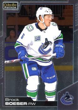 #126 Brock Boeser - Vancouver Canucks - 2020-21 O-Pee-Chee Platinum Hockey