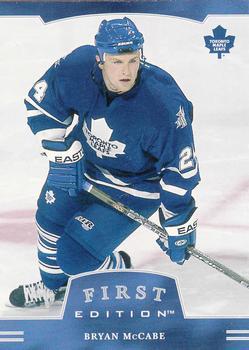 #126 Bryan McCabe - Toronto Maple Leafs - 2002-03 Be a Player First Edition Hockey