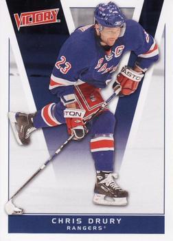 #126 Chris Drury - New York Rangers - 2010-11 Upper Deck Victory Hockey