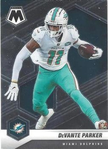 #126 DeVante Parker - Miami Dolphins - 2021 Panini Mosaic Football