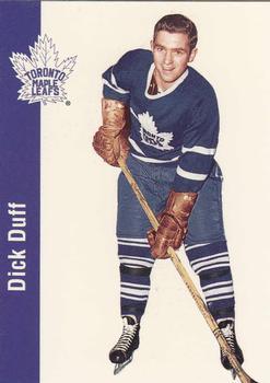 #126 Dick Duff - Toronto Maple Leafs - 1994 Parkhurst Missing Link 1956-57 Hockey