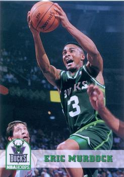 #126 Eric Murdock - Milwaukee Bucks - 1993-94 Hoops Basketball