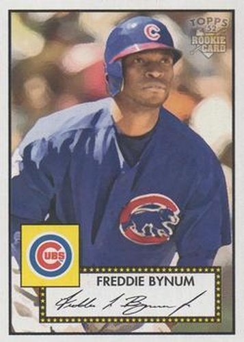 #126 Freddie Bynum - Chicago Cubs - 2006 Topps 1952 Edition Baseball