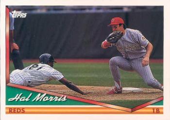 #126 Hal Morris - Cincinnati Reds - 1994 Topps Baseball