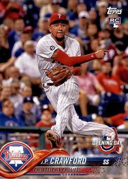 #126 J.P. Crawford - Philadelphia Phillies - 2018 Topps Opening Day Baseball
