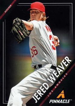 #126 Jered Weaver - Los Angeles Angels - 2013 Pinnacle Baseball