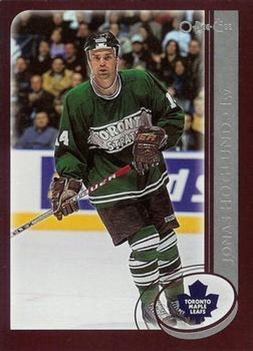 #126 Jonas Hoglund - Toronto Maple Leafs - 2002-03 O-Pee-Chee Hockey