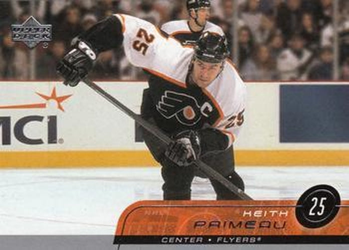 #126 Keith Primeau - Philadelphia Flyers - 2002-03 Upper Deck Hockey