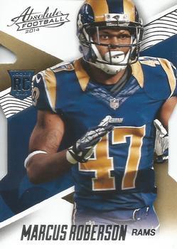 #126 Marcus Roberson - St. Louis Rams - 2014 Panini Absolute - Retail Football