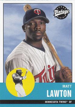 #126 Matt Lawton - Minnesota Twins - 2001 Upper Deck Vintage Baseball