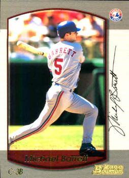 #126 Michael Barrett - Montreal Expos - 2000 Bowman Baseball