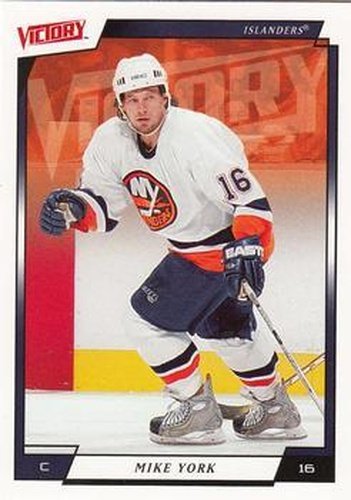 #126 Mike York - New York Islanders - 2006-07 Upper Deck Victory Hockey