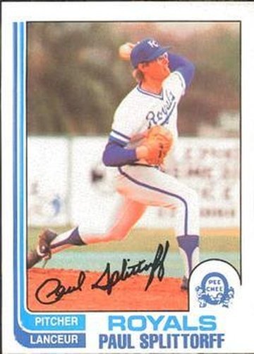 #126 Paul Splittorff - Kansas City Royals - 1982 O-Pee-Chee Baseball