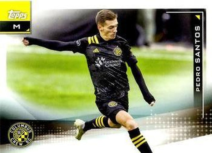 #126 Pedro Santos - Columbus Crew SC - 2021 Topps MLS Soccer