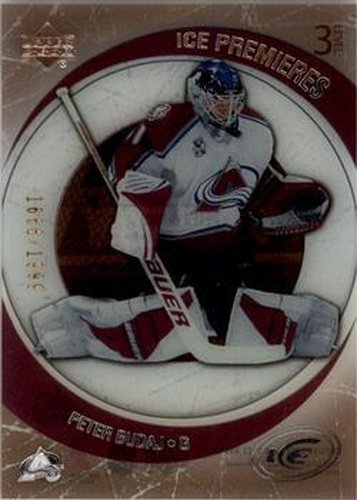 #126 Peter Budaj - Colorado Avalanche - 2005-06 Upper Deck Ice Hockey
