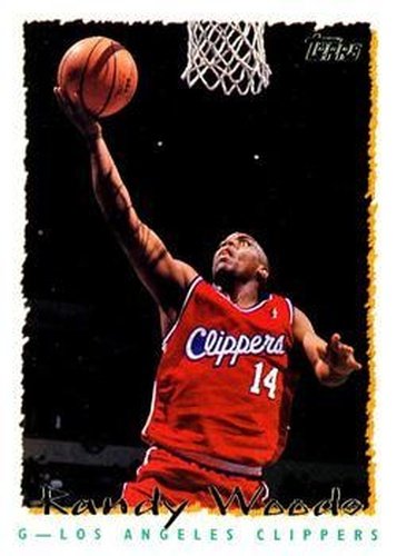 #126 Randy Woods - Los Angeles Clippers - 1994-95 Topps Basketball