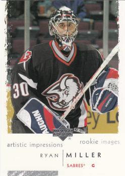 #126 Ryan Miller - Buffalo Sabres - 2002-03 UD Artistic Impressions Hockey