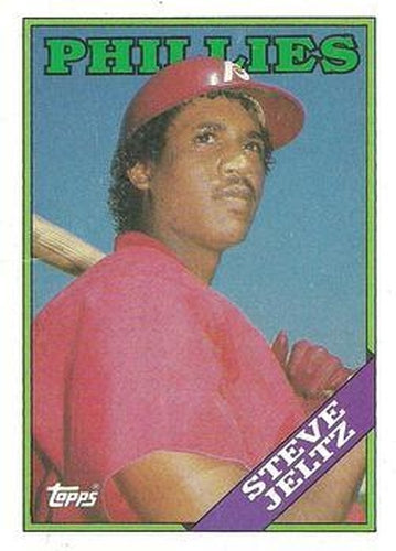 #126 Steve Jeltz - Philadelphia Phillies - 1988 Topps Baseball