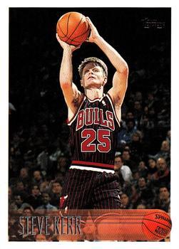 #126 Steve Kerr - Chicago Bulls - 1996-97 Topps Basketball