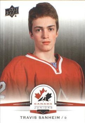 #126 Travis Sanheim - Canada - 2014-15 Upper Deck Team Canada Juniors Hockey