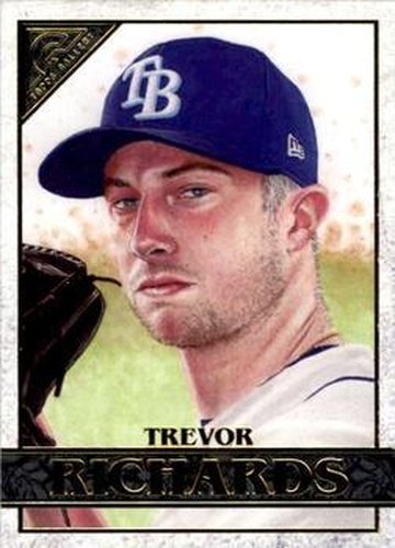 #126 Trevor Richards - Tampa Bay Rays - 2020 Topps Gallery Baseball