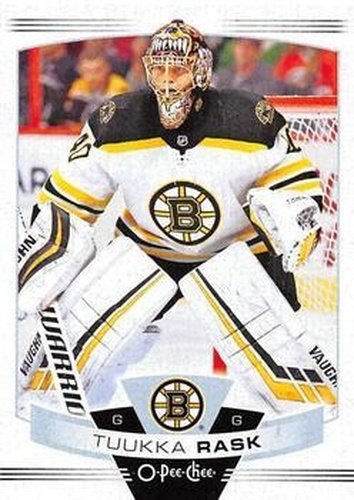 #126 Tuukka Rask - Boston Bruins - 2019-20 O-Pee-Chee Hockey