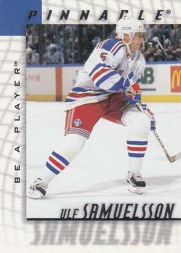 #126 Ulf Samuelsson - New York Rangers - 1997-98 Pinnacle Be a Player Hockey