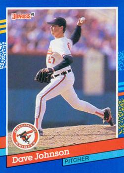#126 Dave Johnson - Baltimore Orioles - 1991 Donruss Baseball