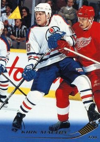 #126 Kirk Maltby - Edmonton Oilers - 1995-96 Pinnacle Hockey