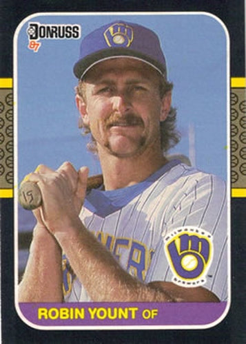 #126 Robin Yount - Milwaukee Brewers - 1987 Donruss Baseball
