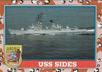 #126 USS Sides - 1991 Topps Desert Storm