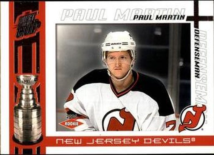#126 Paul Martin - New Jersey Devils - 2003-04 Pacific Quest for the Cup Hockey