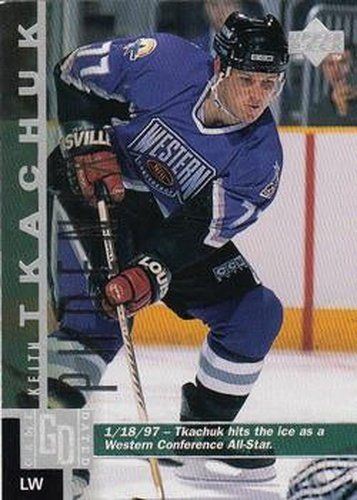 #126 Keith Tkachuk - Phoenix Coyotes - 1997-98 Upper Deck Hockey