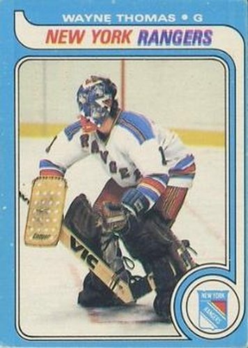 #126 Wayne Thomas - New York Rangers - 1979-80 O-Pee-Chee Hockey
