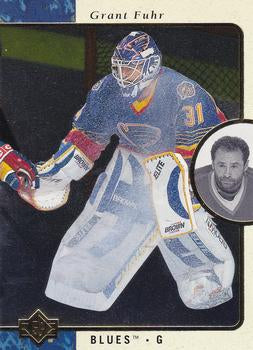 #126 Grant Fuhr - St. Louis Blues - 1995-96 SP Hockey