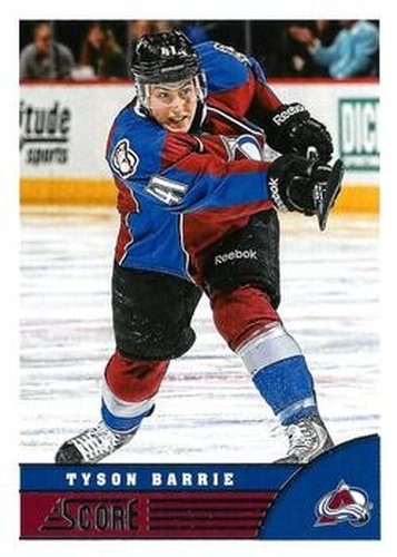 #126 Tyson Barrie - Colorado Avalanche - 2013-14 Score Hockey