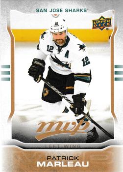 #126 Patrick Marleau - San Jose Sharks - 2014-15 Upper Deck MVP Hockey