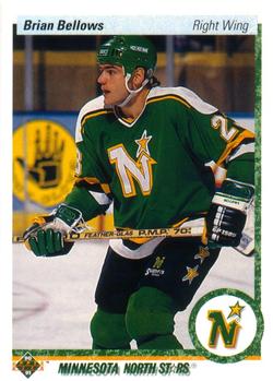 #126 Brian Bellows - Minnesota North Stars - 1990-91 Upper Deck Hockey