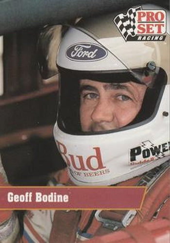 #126 Geoff Bodine - Junior Johnson & Associates - 1991 Pro Set Racing