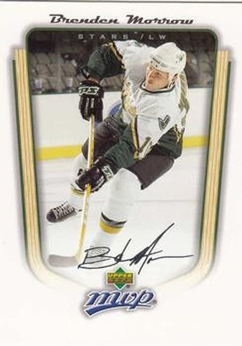 #126 Brenden Morrow - Dallas Stars - 2005-06 Upper Deck MVP Hockey